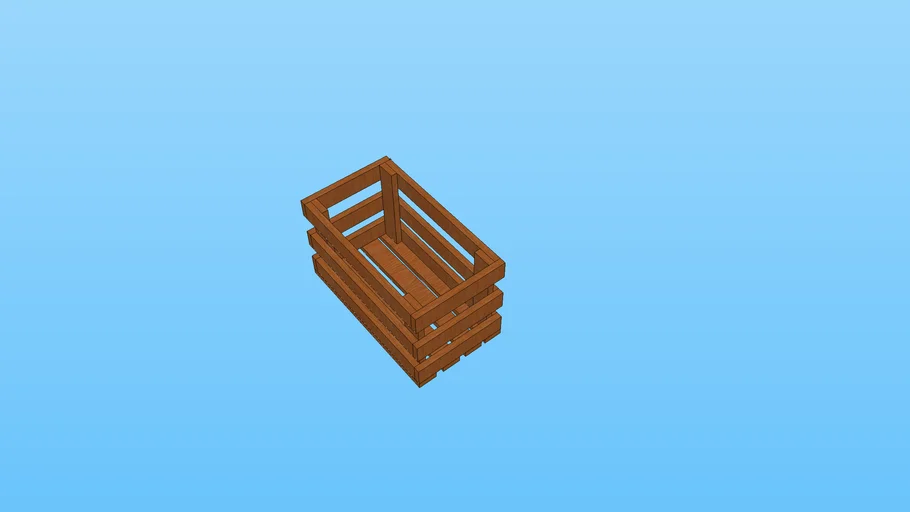 kotak kayu buah