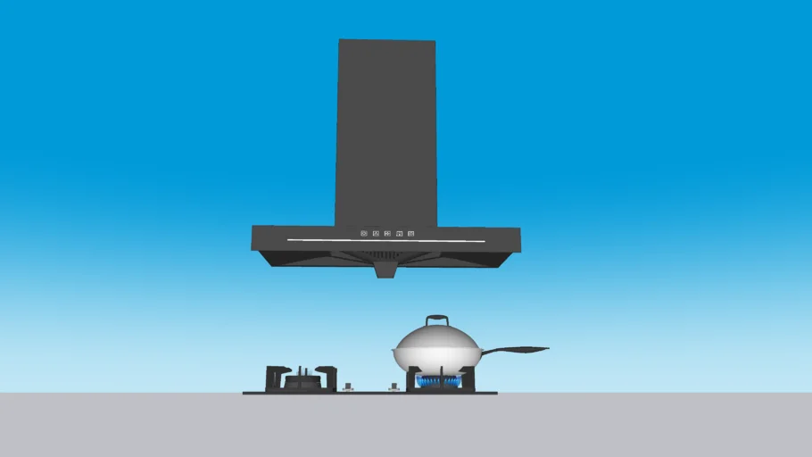 Chinese kitchen range hood