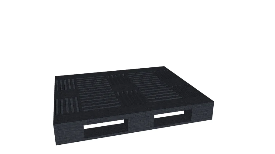 Paleta plast EURO (Plastic pallet) 120 x 80 x 15 cm