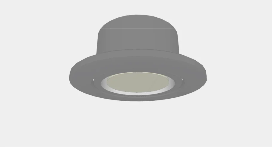 Black Downlight Fitting