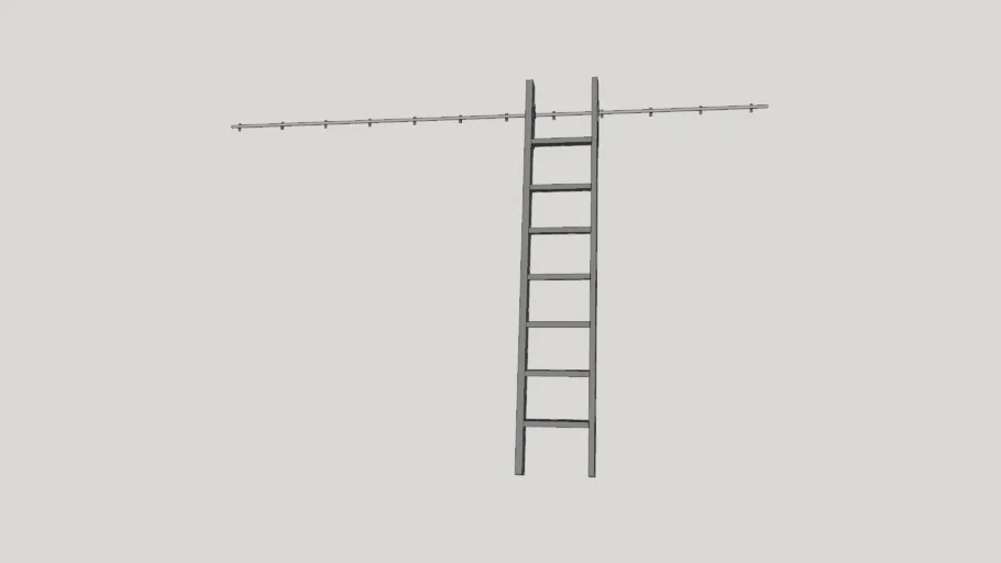 Escalera para biblioteca