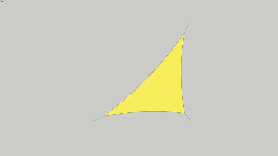 Premium Right Triangle Shade Sail 9'x9'x12.5'