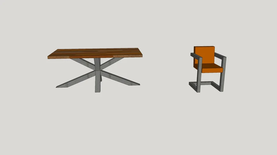table and chair