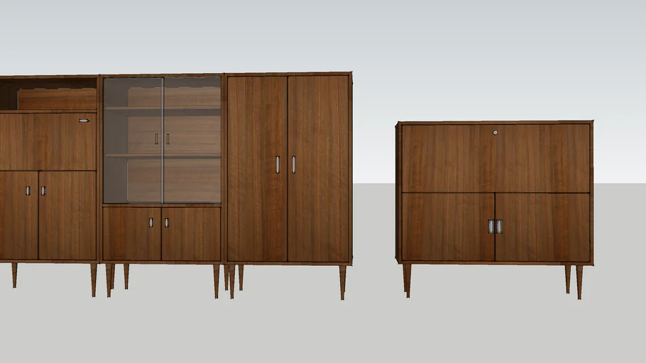 vintage furniture cabinet