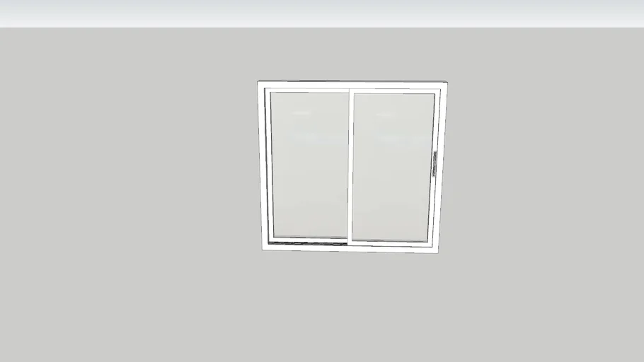 aluminium sliding window