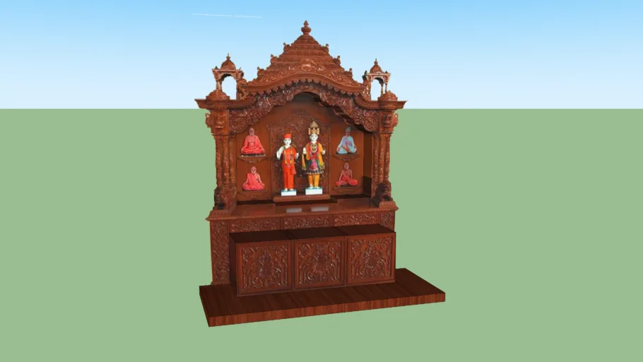 swaminarayn mandir(pooja)