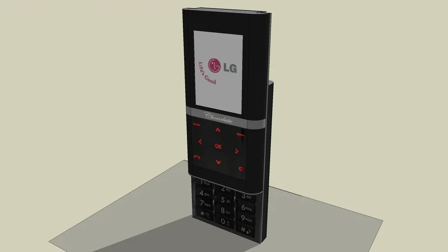 LG KE800 Chocolate mobile phone