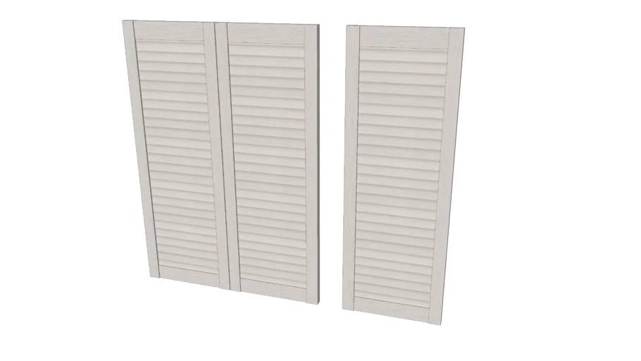 Simple Louvre doors