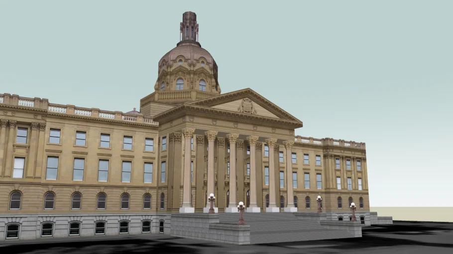 The Alberta Provincial Legislature Building