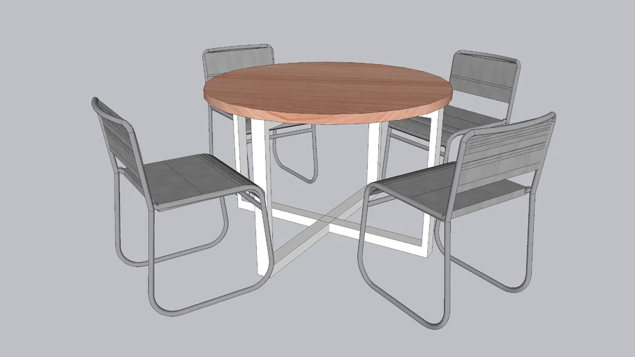 mesa de reuniones circular