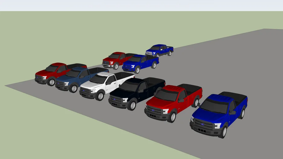 2013-Present Ford F-150 Models | 3D Warehouse
