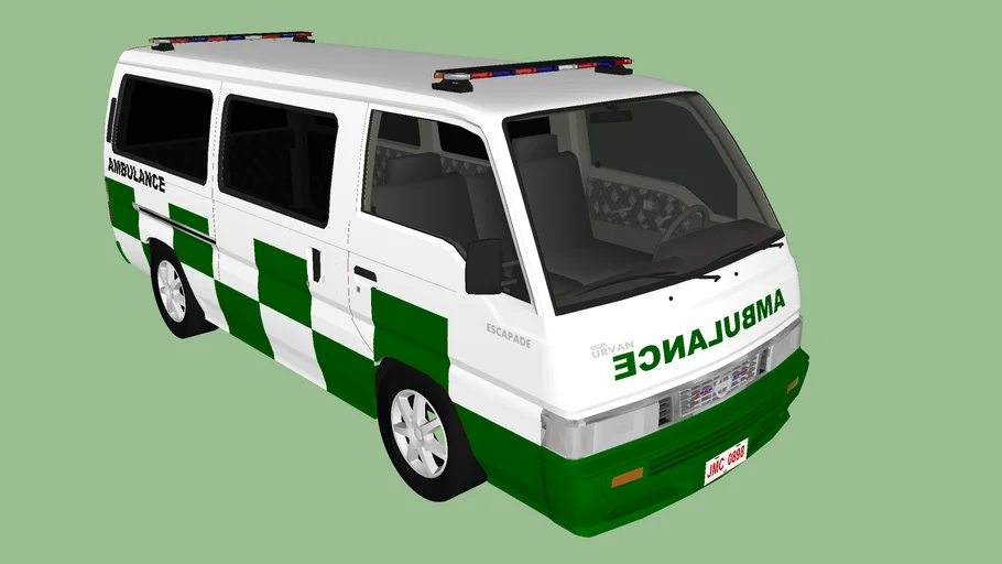 Nissan Urvan Escapade Ambulance