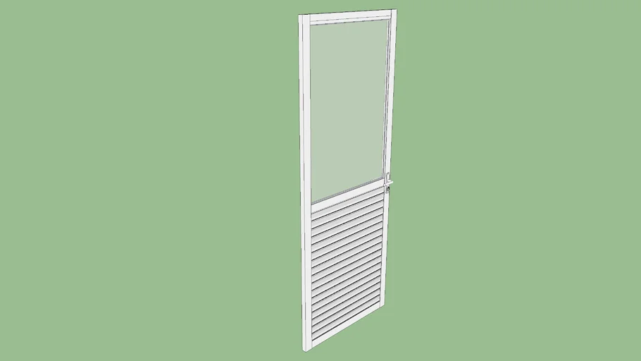 porta lav-aluminio+vidro+veneziana