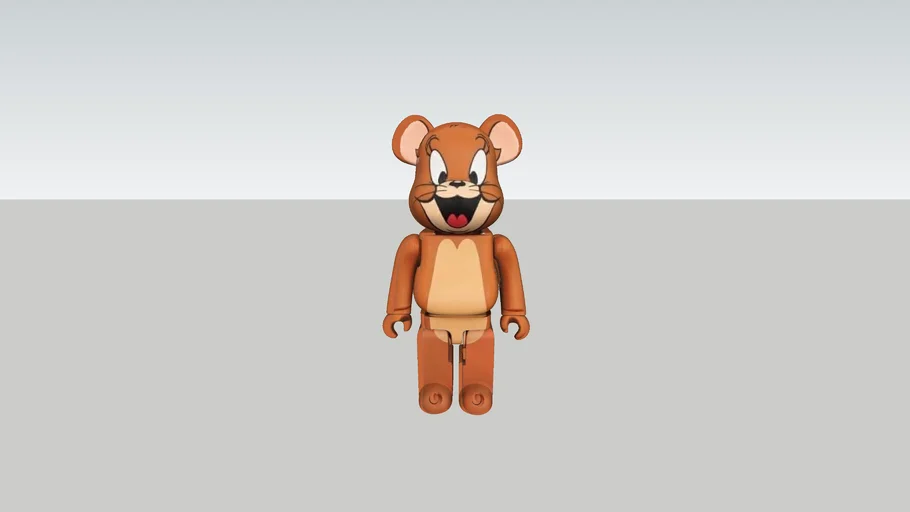 Be@rbrick   Bearbrick 庫柏力克熊-傑利鼠