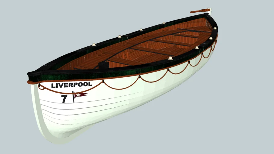 "TITANIC"... "LifeBoat".. "No. 7!"... 1912..