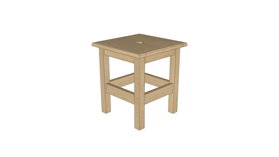 SDM-TABOU - Tabouret coeur