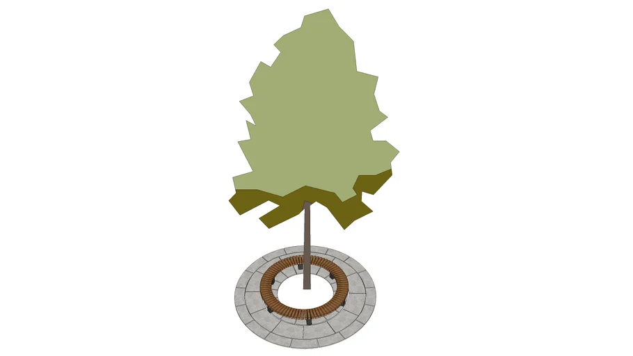 Tree Bench | 3D Warehouse