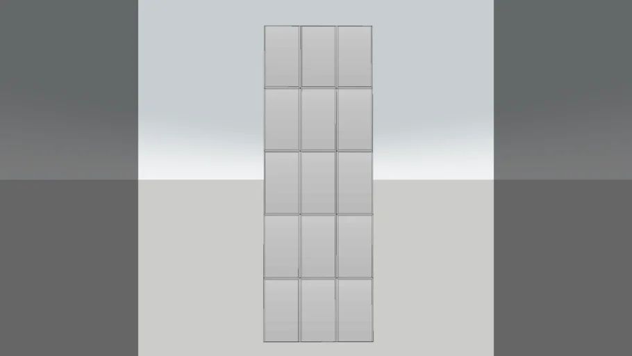 Beveled mirror