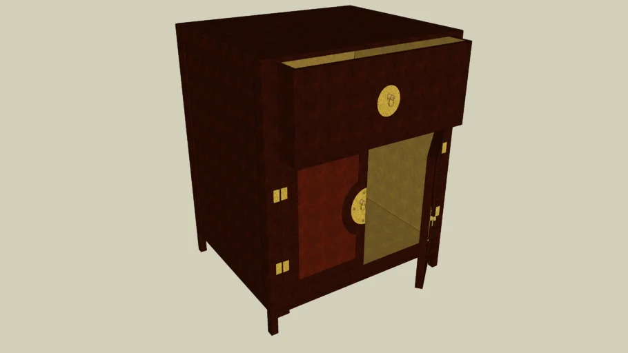 Chinese bedside table