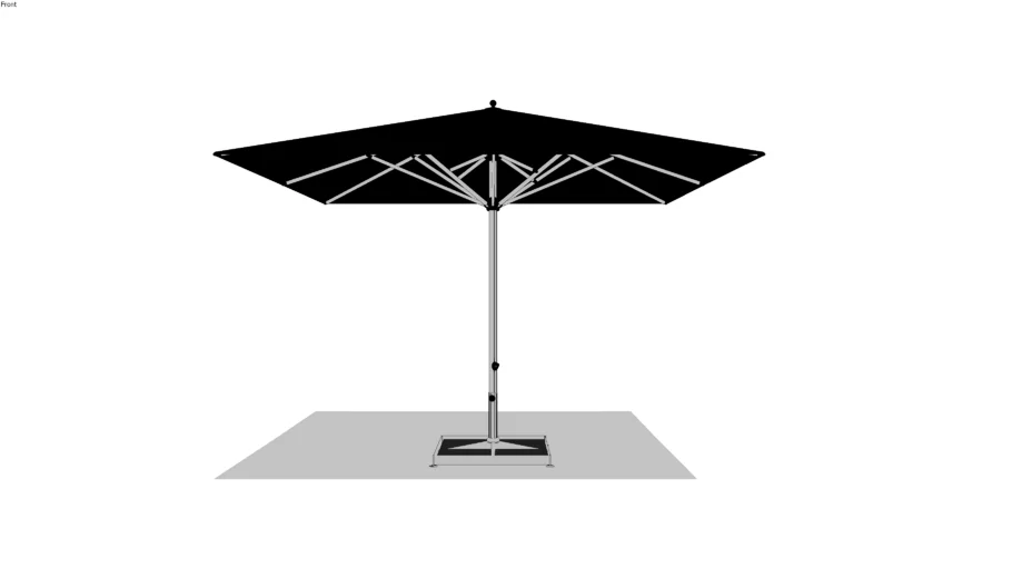 Solero Parasol Presto Pro 330x330cm
