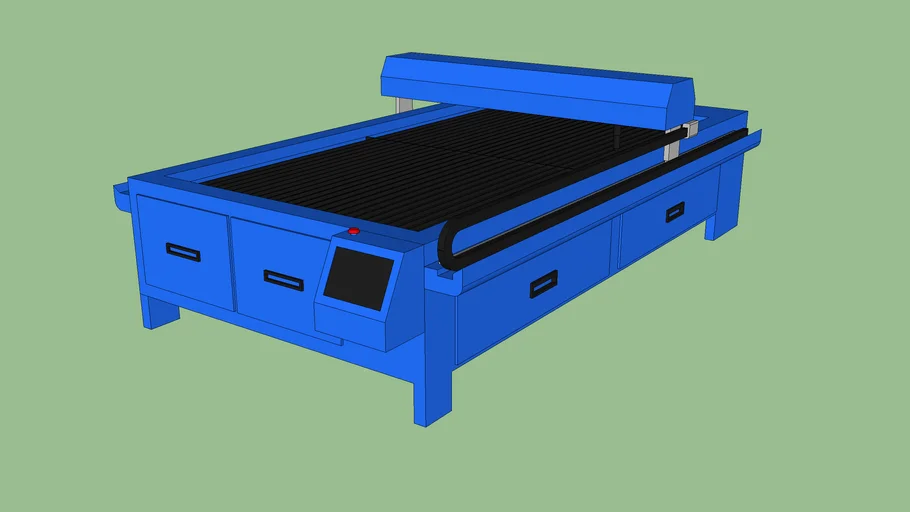 Laser cutting machine 250 x 130 cm