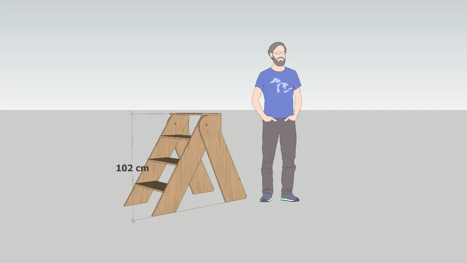 Wooden Ladder