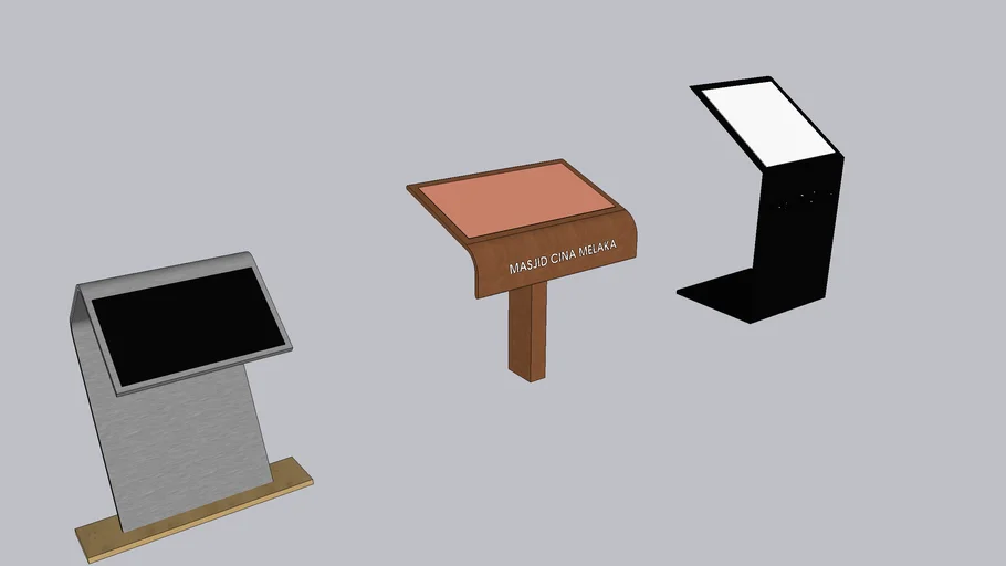 Information Signage Design / Papan Maklumat