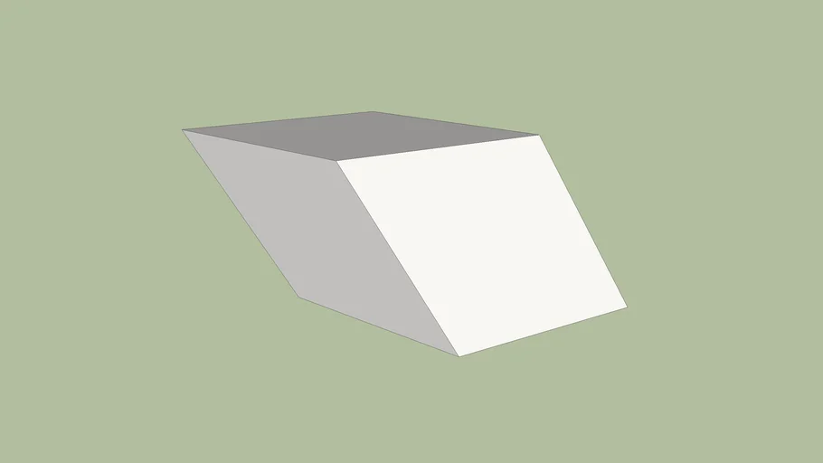 Rhombohedron / Romboedr