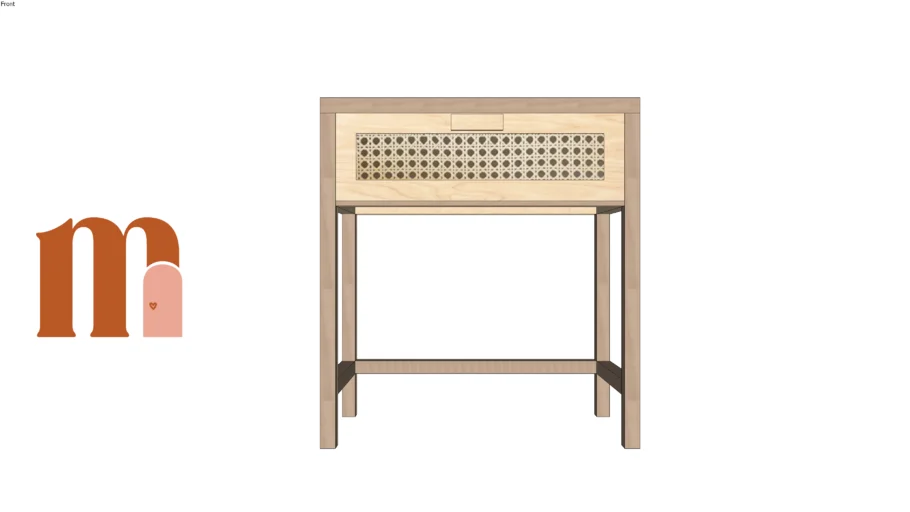 Mesa de Cabeceira Tucano