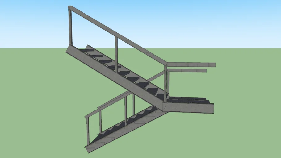 escalera metalica