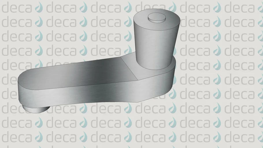 Deca Torneira Lavatorio Prata - Código 1192.C50 - Mesa Bica Biaxa