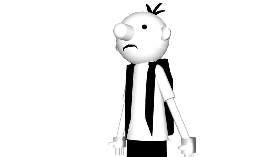Diary of a wimpy kid-greg heffley (book 1) | 3D Warehouse