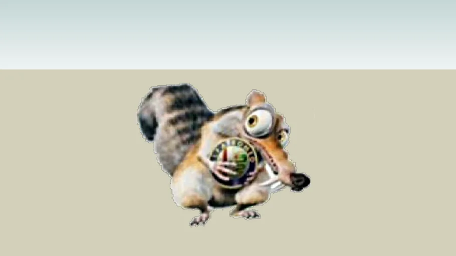 Scrat and Alfa Romeo Badge