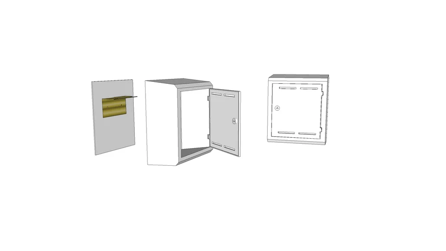Gas Meter Box Surface Mounted