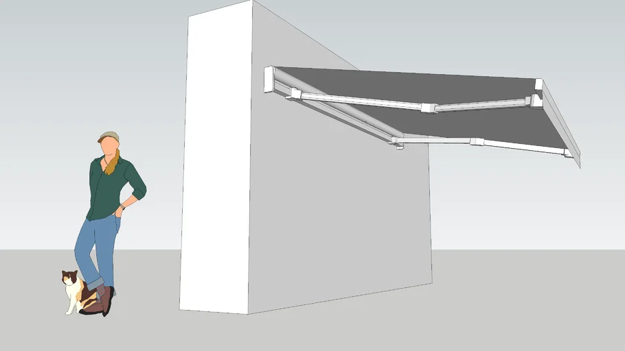 toldo brazo invisible