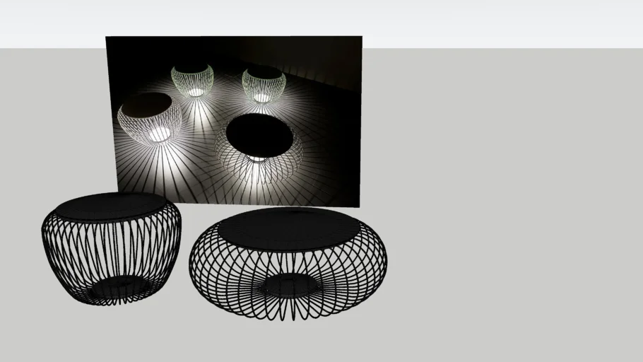 Meridiano outdoor floor lamp