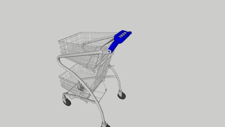 Carrito de Supermercado Doble - Shopping Chart