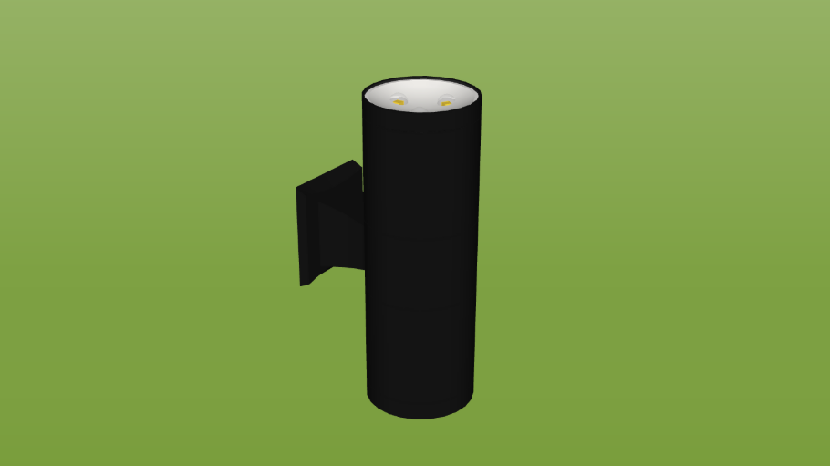 Cylinder Outdoor Sconce 