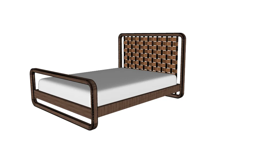 Cama Trama 140cm Prima Linea