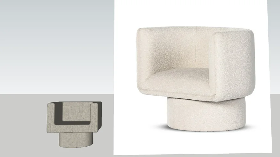 FOURHANDS - Adriel Swivel Chair