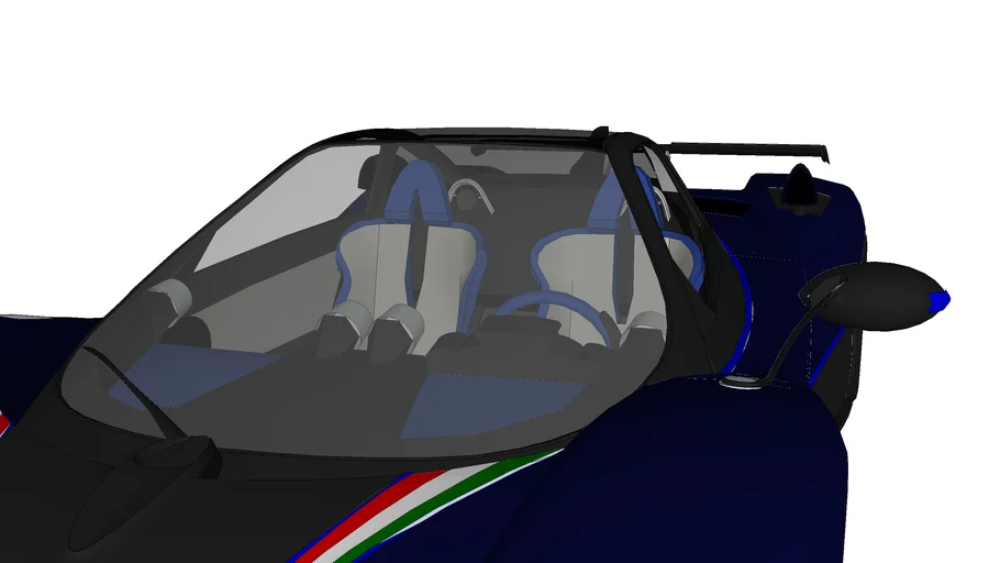 2010 Pagani Zonda Tricolore