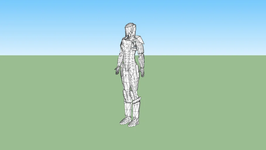 Armure Terran Task Force version Femme