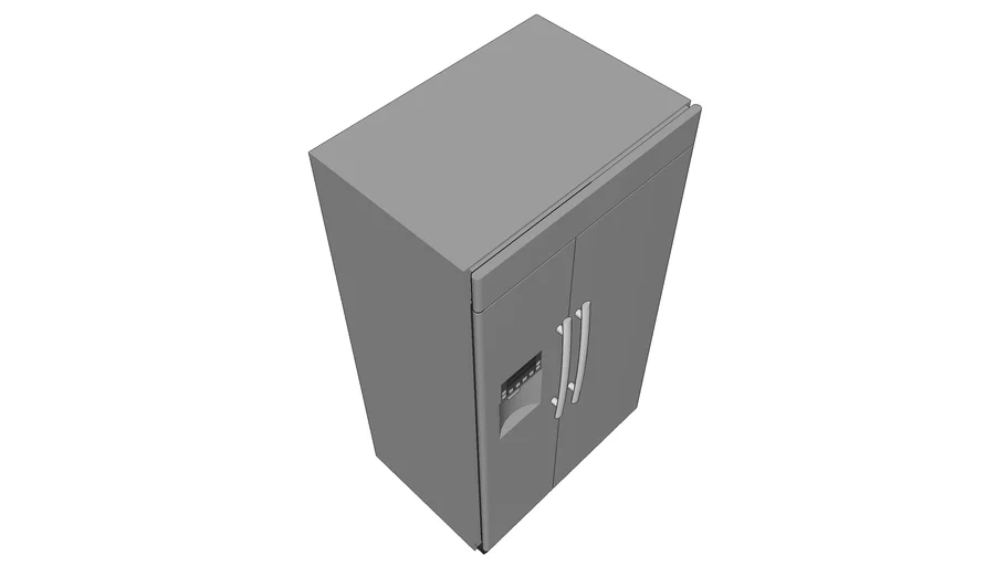 Modern refrigerator (small file size)