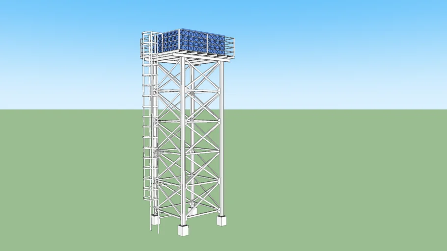 elevated water tank
