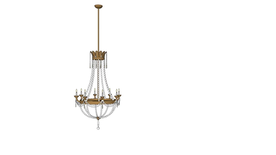 living room chandelier