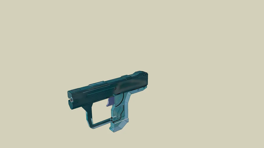 Halo 2 Magnum Pistol squirt gun