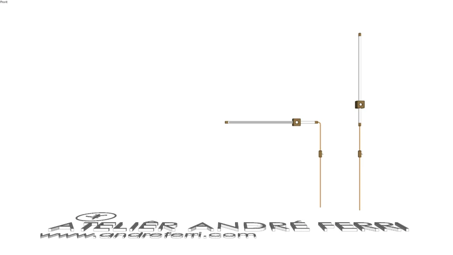 Luminária Cubó - Atelier André Ferri.skp