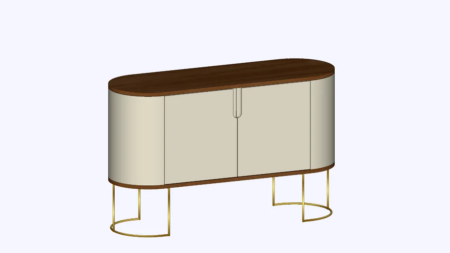 Buffet Elipse 2 portas