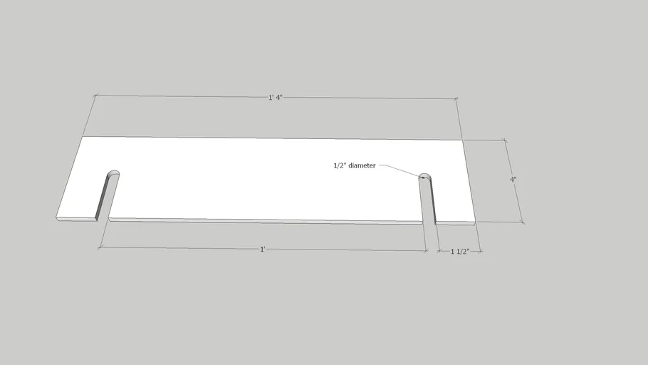 Sticker spacer | 3D Warehouse