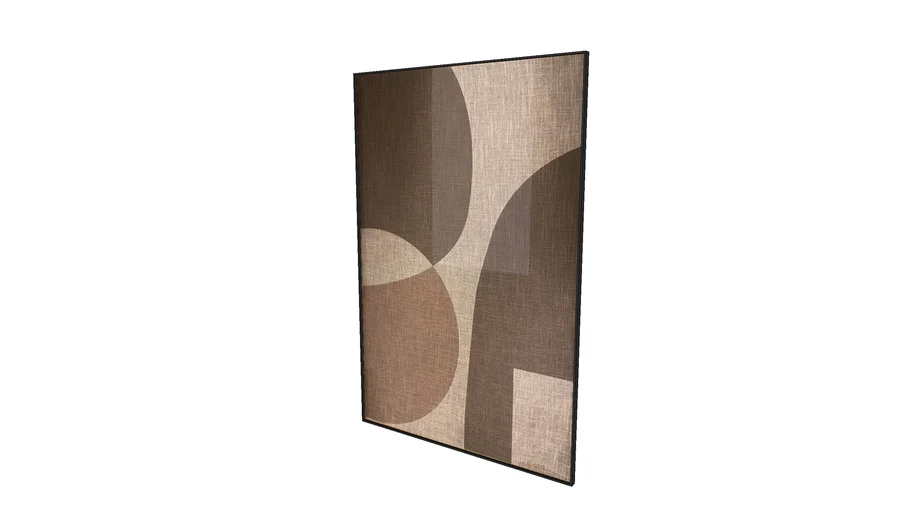 By-Boo Ato large brown 80x120cm